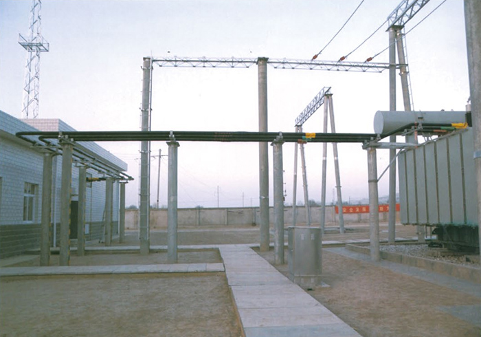 定西供電公司110KV玉井變電站全絕緣屏蔽銅管母線