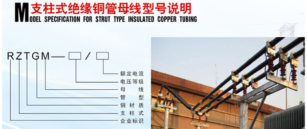 支柱式絕緣銅管母線型號說明